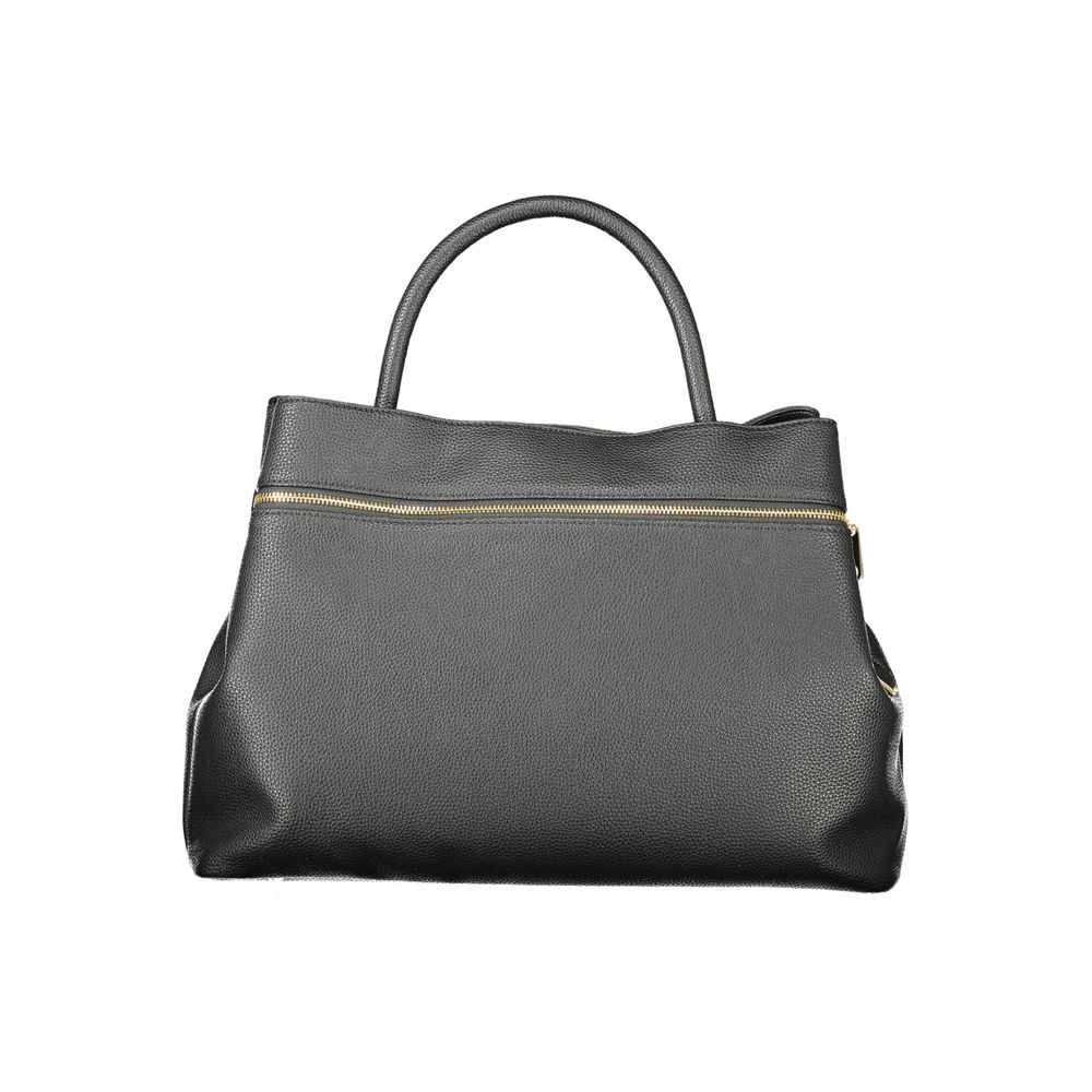 Twinset Damen Tragetasche aus schwarzem Polyurethan