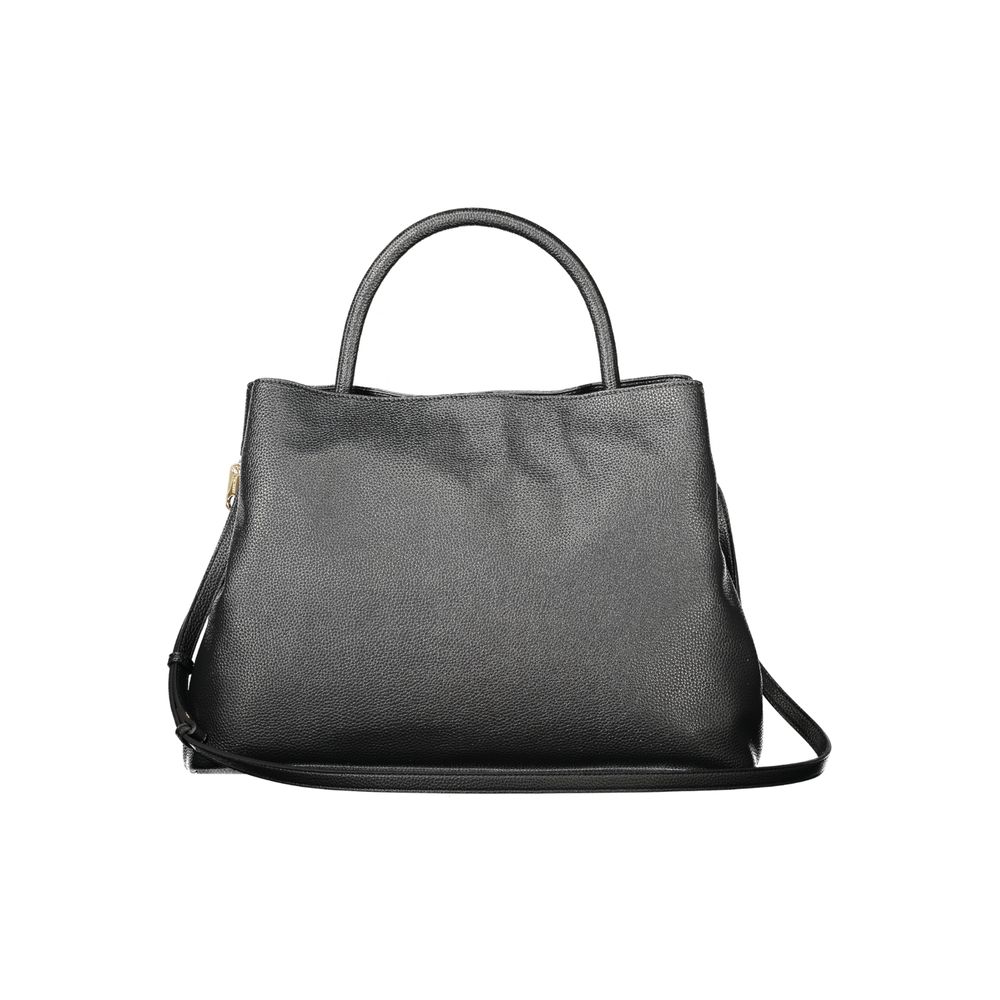 Twinset Damen Tragetasche aus schwarzem Polyurethan