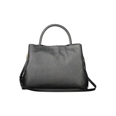 Twinset Damen Tragetasche aus schwarzem Polyurethan