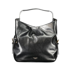 Twinset schwarze Polyurethan-Hobo-Bag für Damen