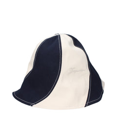Jacquemus blauer Baumwoll-Fischerhut