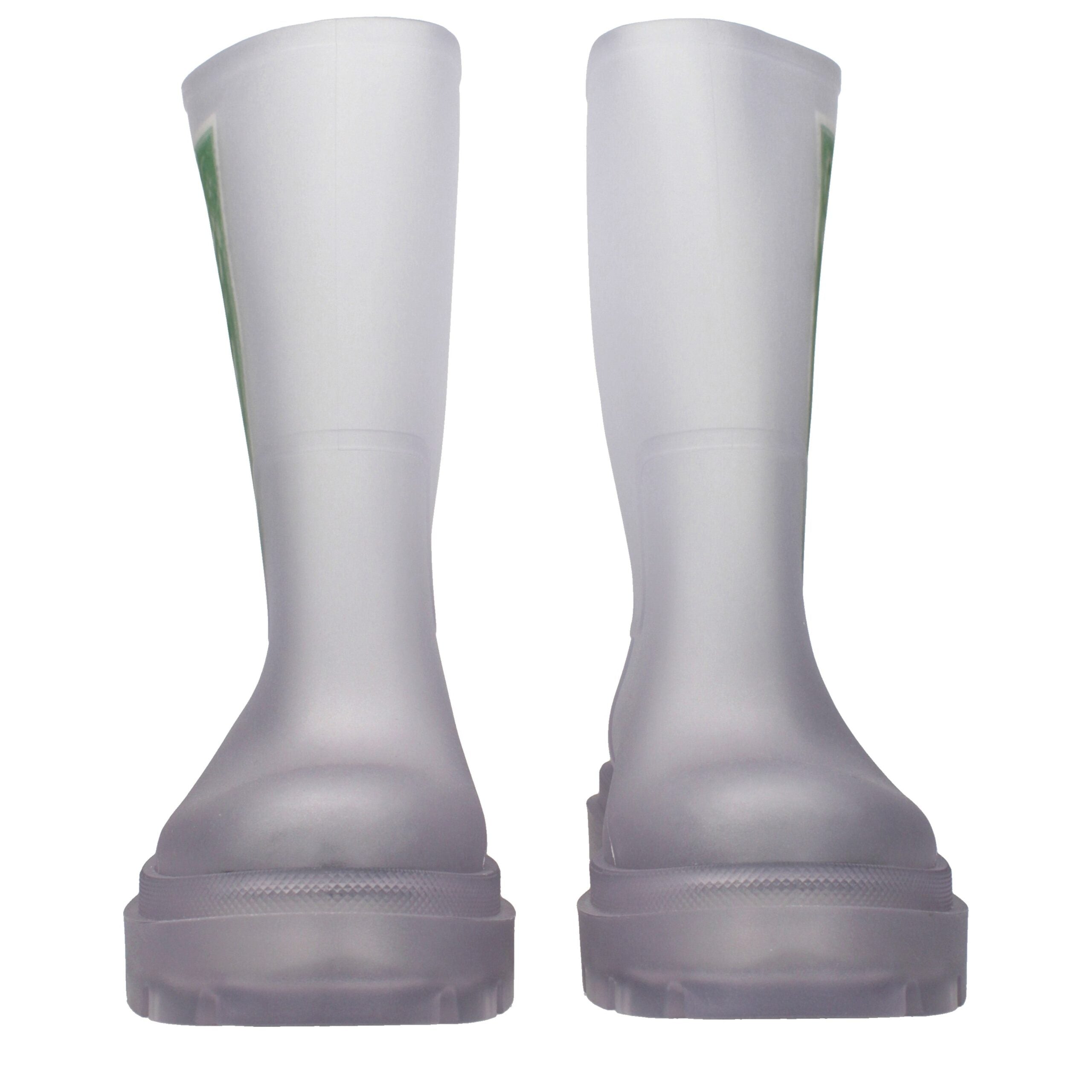 Off-White Transparente PVC-Stiefeletten