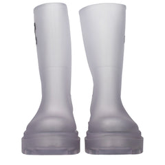 Off-White Transparent Pvc Ankle Boots