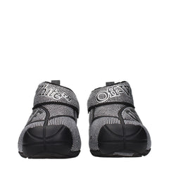 Off-White Zwarte katoenen sneakers