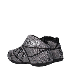 Off-White Zwarte katoenen sneakers