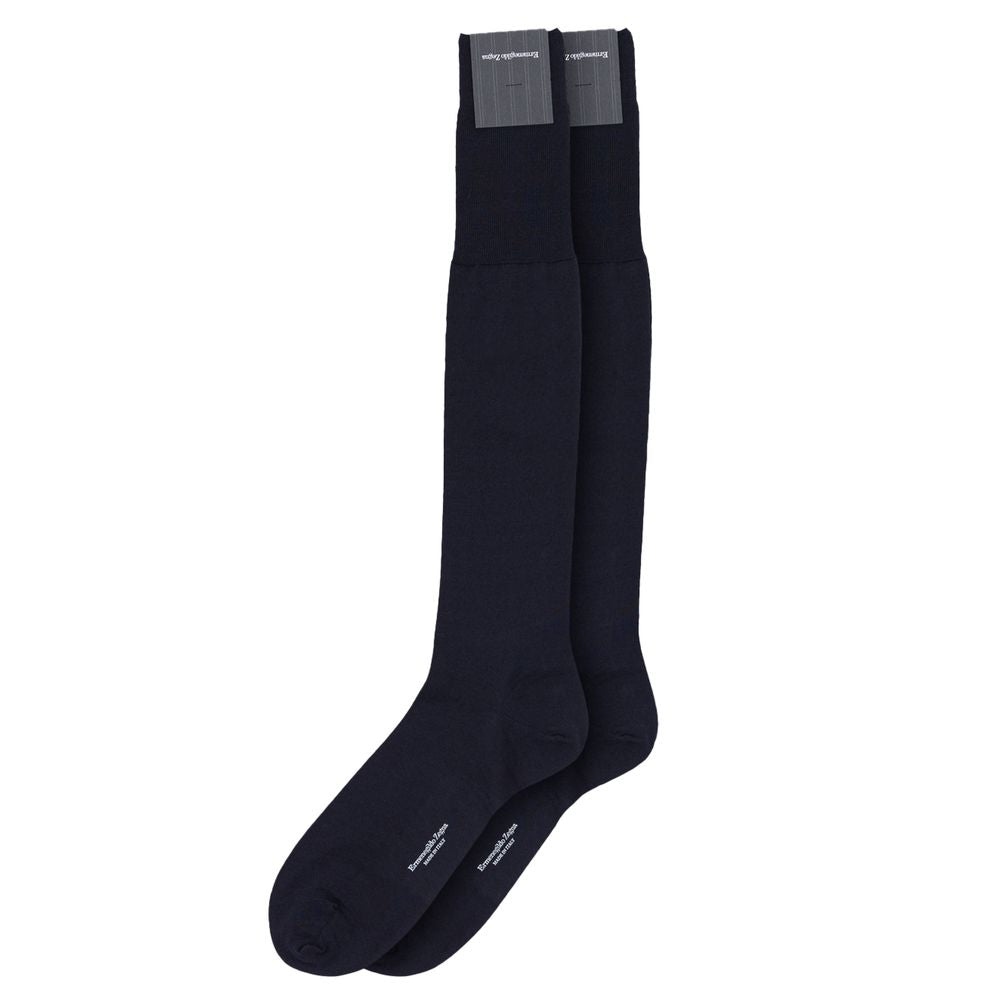 ZEGNA Blauwe Wollen Sokken