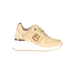 Laura Biagiotti Beige Polyester Dames Sneaker