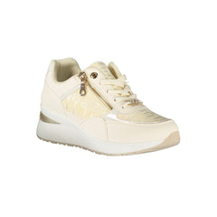 Laura Biagiotti Witte Polyurethaan Dames Sneaker