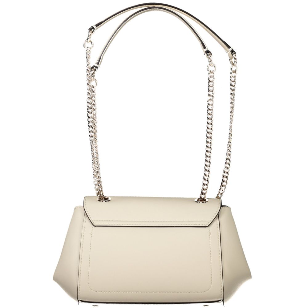 Guess Jeans Bianco Poliuretano Damen Handtasche