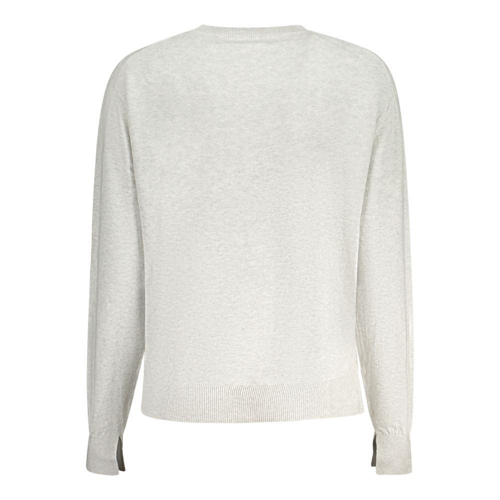 Pepe Jeans Gray Cotton Women Sweater