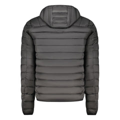 Cavalli Class Black Polyester Light Jacket