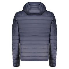 Cavalli Class Blue Polyester Men Jacket