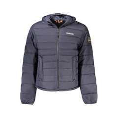 Napapijri Blaue Polyamid Herrenjacke
