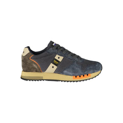 Blauer Blue Leather Men Sneaker