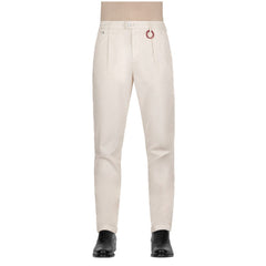 Tramarossa White Cotton Pant