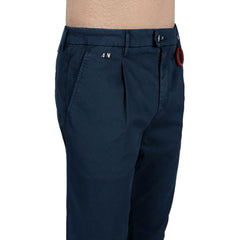 Tramarossa Blue Cotton Pant