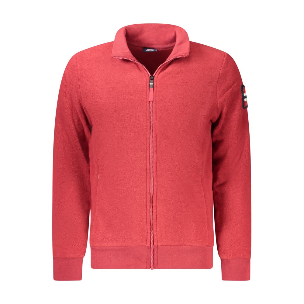 Norwegen 1963 Rotes Polyester-Herren-Sweatshirt