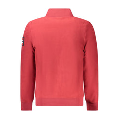 Norwegen 1963 Rotes Polyester-Herren-Sweatshirt