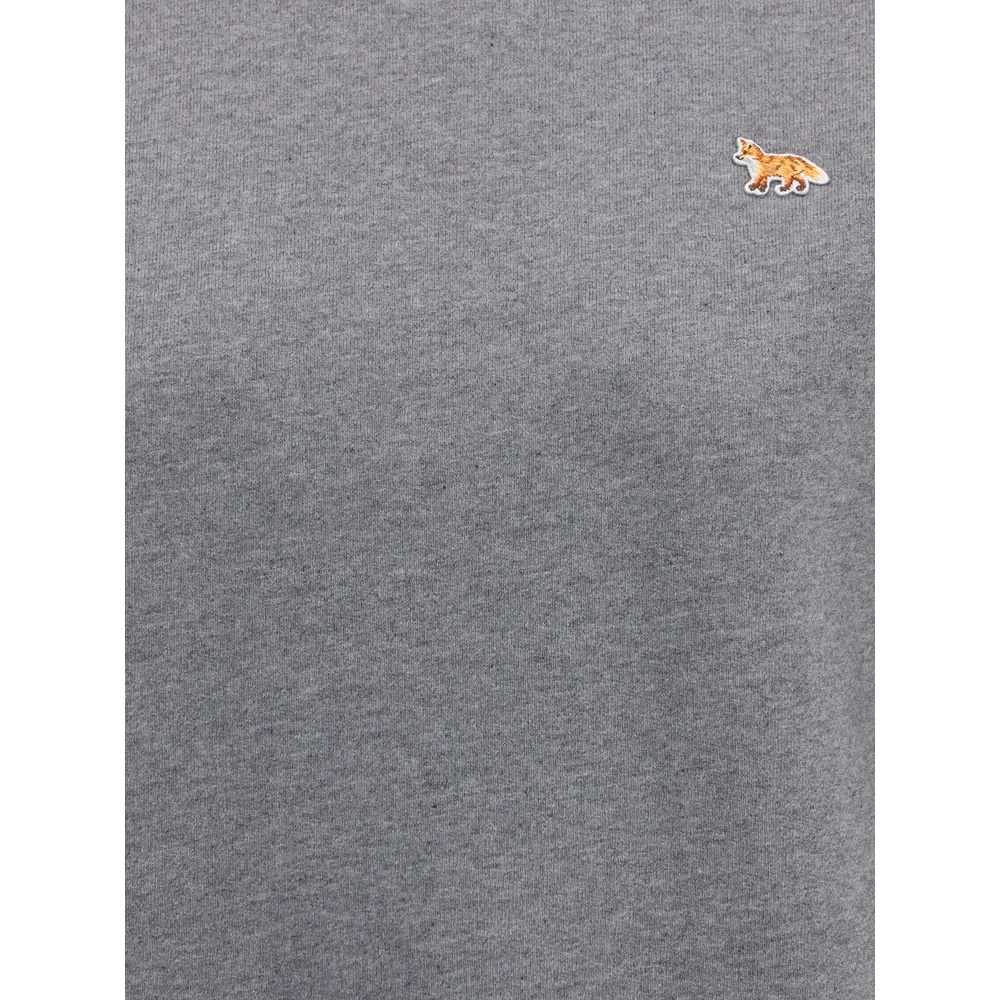 Maison Kitsuné Grau Baumwoll-Sweatshirt