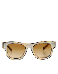 Dolce & Gabbana DG4379F Sonnenbrille mit weißem Schildpatt-Verlauf aus Acetat