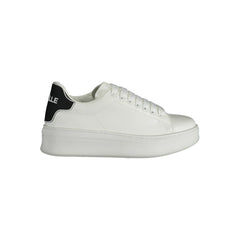 Gaelle Paris Witte Polyurethaan Dames Sneaker