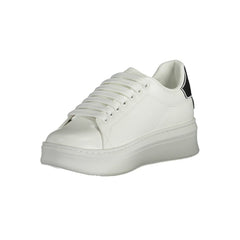 Gaelle Paris Witte Polyurethaan Dames Sneaker