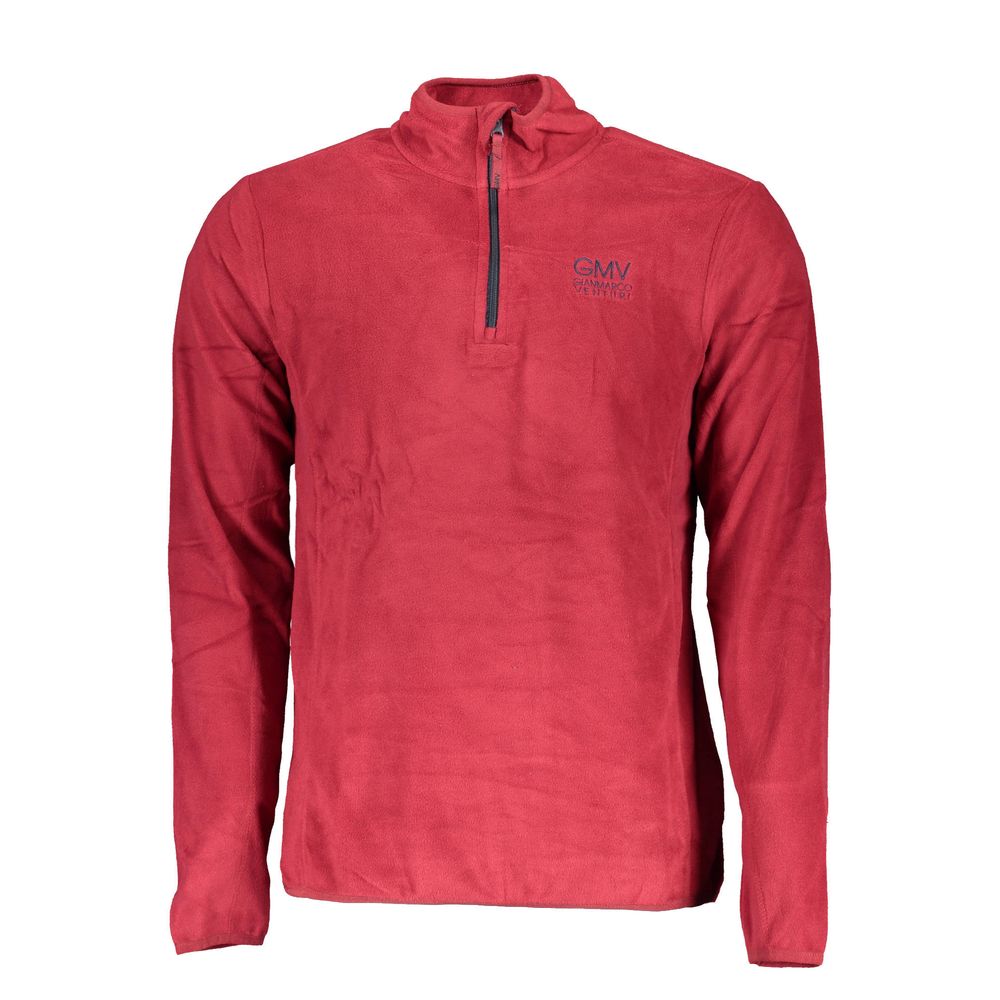 Gianmarco Venturi Red Polyester Sweatshirt