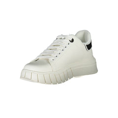 Gaelle Paris Witte Polyurethaan Dames Sneaker