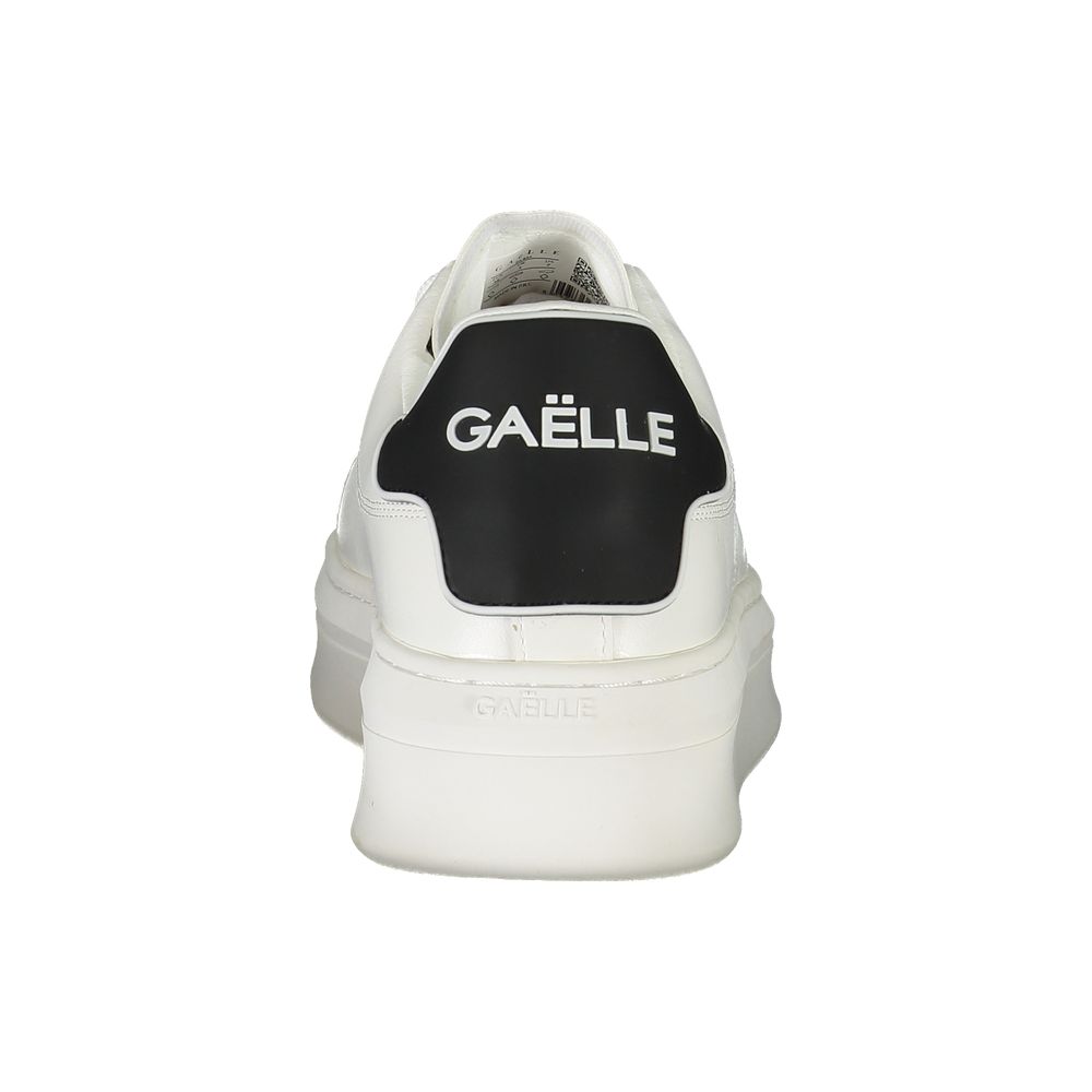 Gaelle Paris Bianco Poliuretano Damen-Sneaker