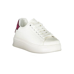 Gaelle Paris Rosso Polyurethan Damen Sneaker