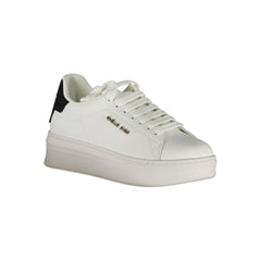 Gaelle Paris Witte Polyurethaan Dames Sneaker