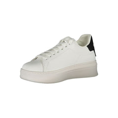 Gaelle Paris Witte Polyurethaan Dames Sneaker