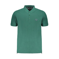 Gianmarco Venturi Green Cotton Polo Shirt