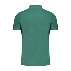 Gianmarco Venturi Green Cotton Polo Shirt