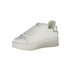 Gaelle Paris Bianco Poliuretano Damen-Sneaker