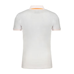 Gianmarco Venturi White Cotton Polo Shirt