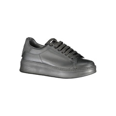 Gaelle Paris Schwarze Sneaker aus Polyurethan für Herren