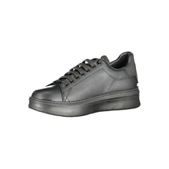 Gaelle Paris Schwarze Sneaker aus Polyurethan für Herren