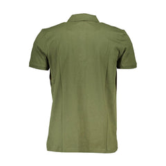Gianmarco Venturi Green Cotton Polo Shirt