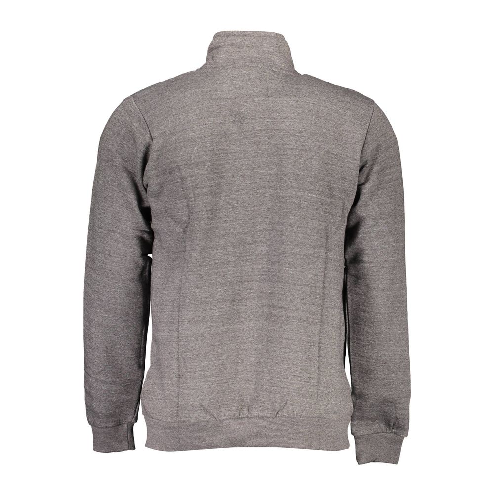 Gianmarco Venturi Gray Cotton Sweatshirt