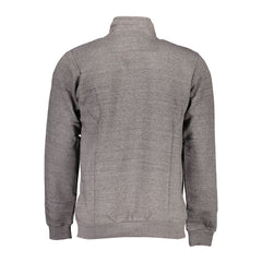 Gianmarco Venturi Gray Cotton Sweatshirt