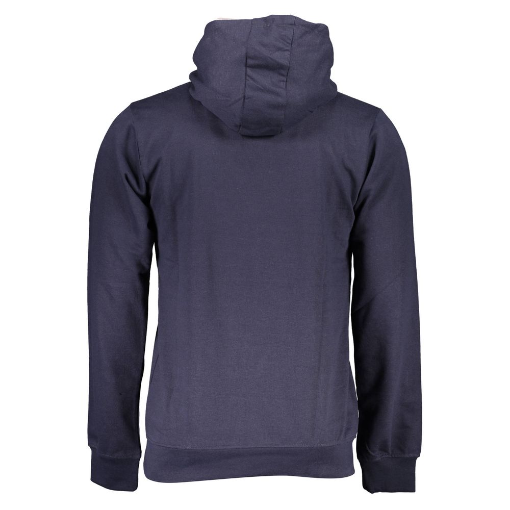 Gianmarco Venturi Blue Cotton Sweatshirt