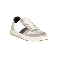 Lumberjack White Polyurethan Herren-Sneaker