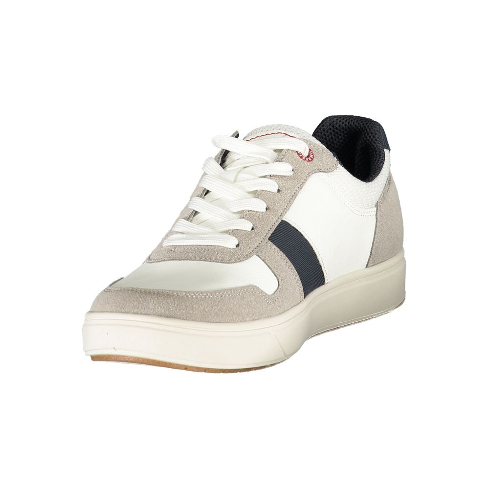 Lumberjack White Polyurethan Herren-Sneaker