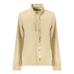 Freddy Damen Sweatshirt aus beiger Baumwolle