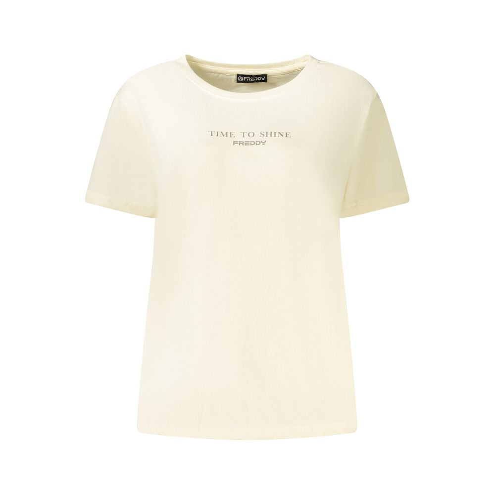 Freddy Bianco Baumwoll-T-Shirt für Damen