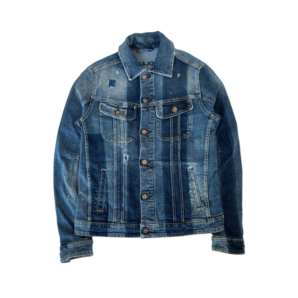 Jack & Jones Blaue Baumwolljacke für Herren