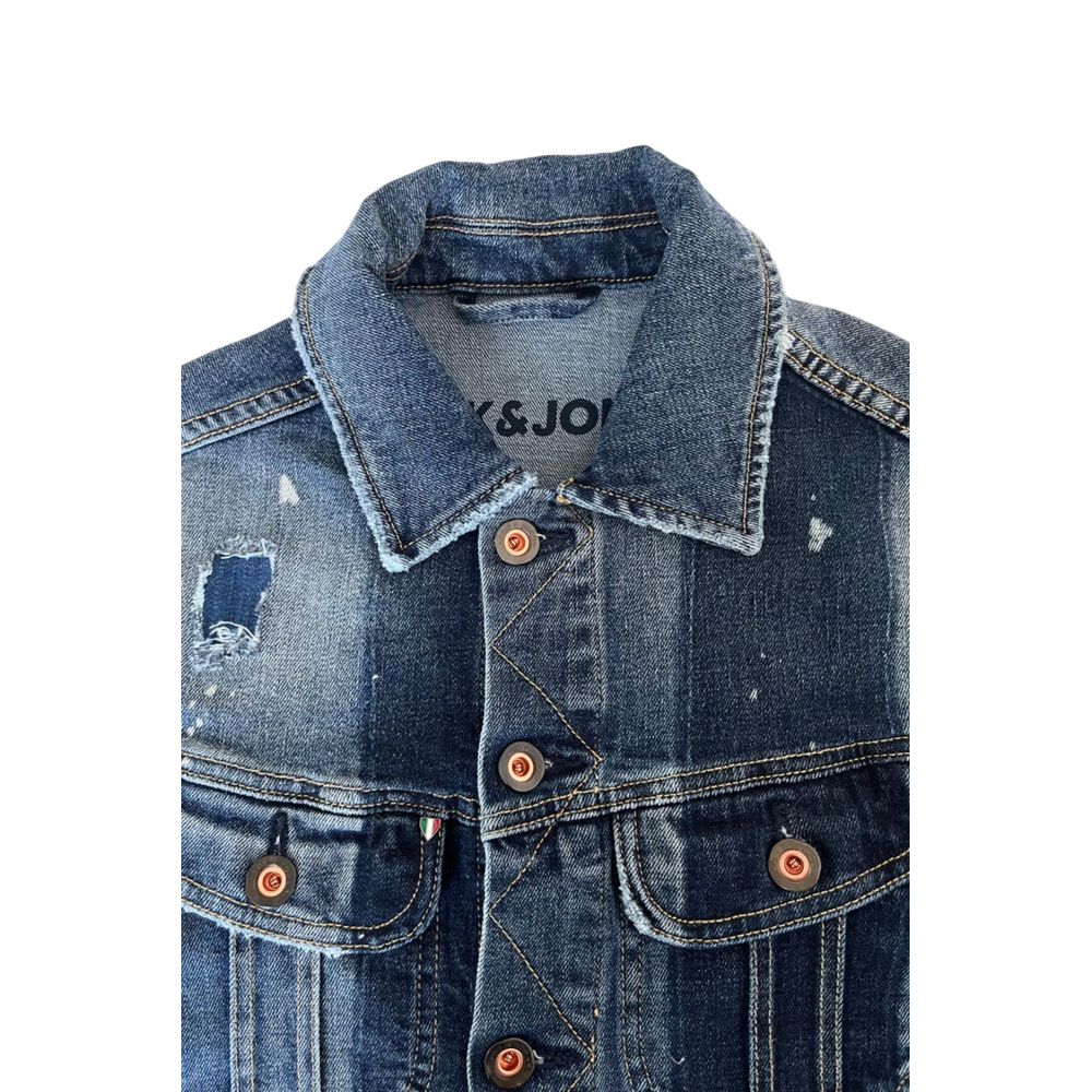 Jack & Jones Blaue Baumwolljacke für Herren