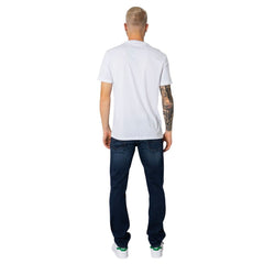Armani Exchange Wit Katoenen T-shirt