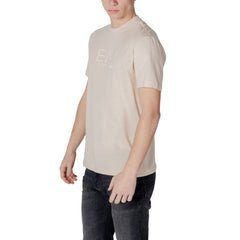EA7 Emporio Armani Wit Katoenen Poloshirt
